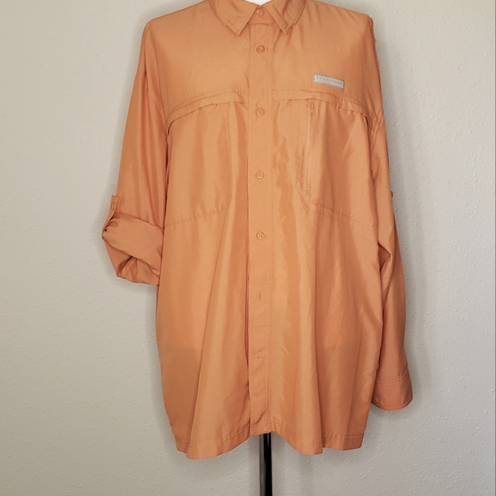 Field & Stream Men's Vented Fishing Shirt XL